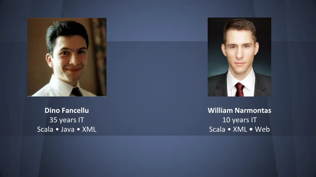 dino fancellu 35 years it scala java xml