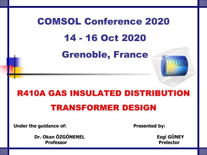 comsol conference 2020 14 16 oct 2020 grenoble