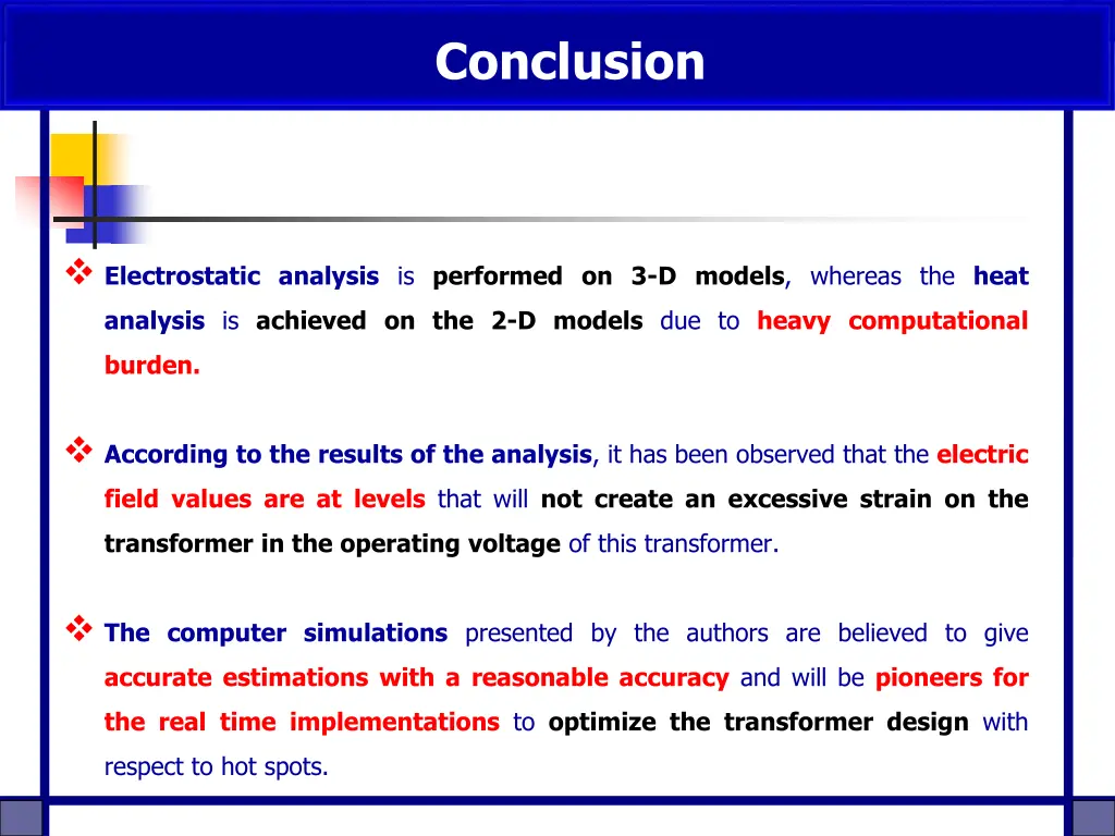 conclusion 1
