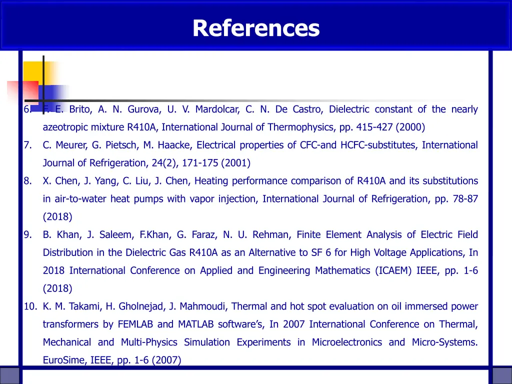 references 1