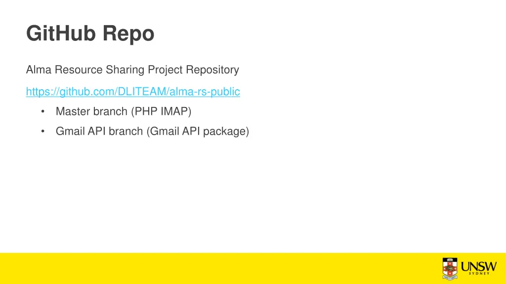github repo