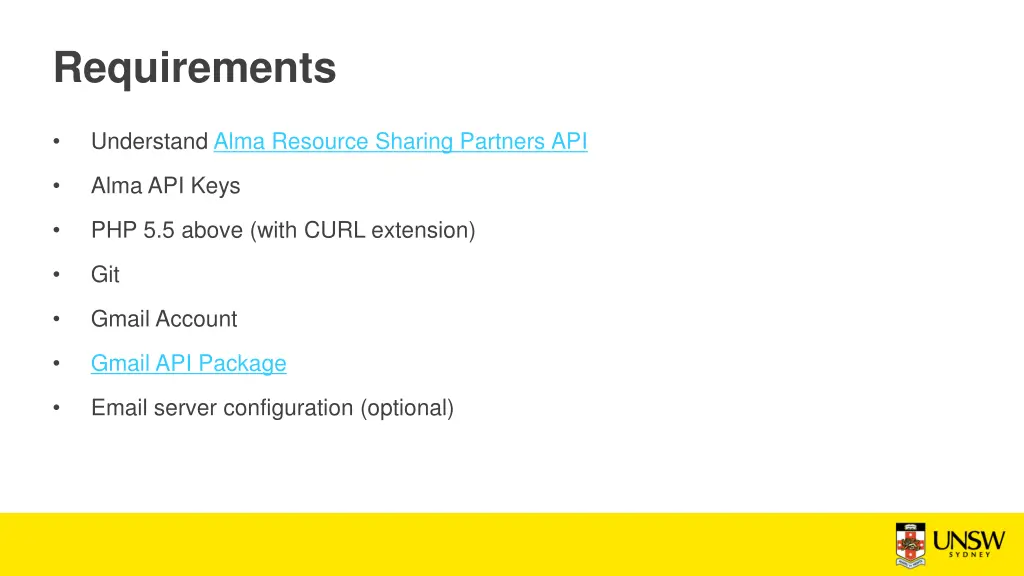 requirements