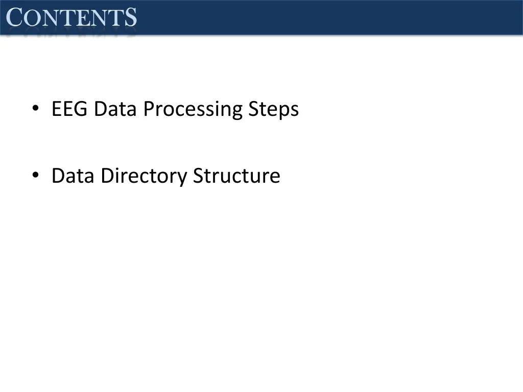 eeg data processing steps