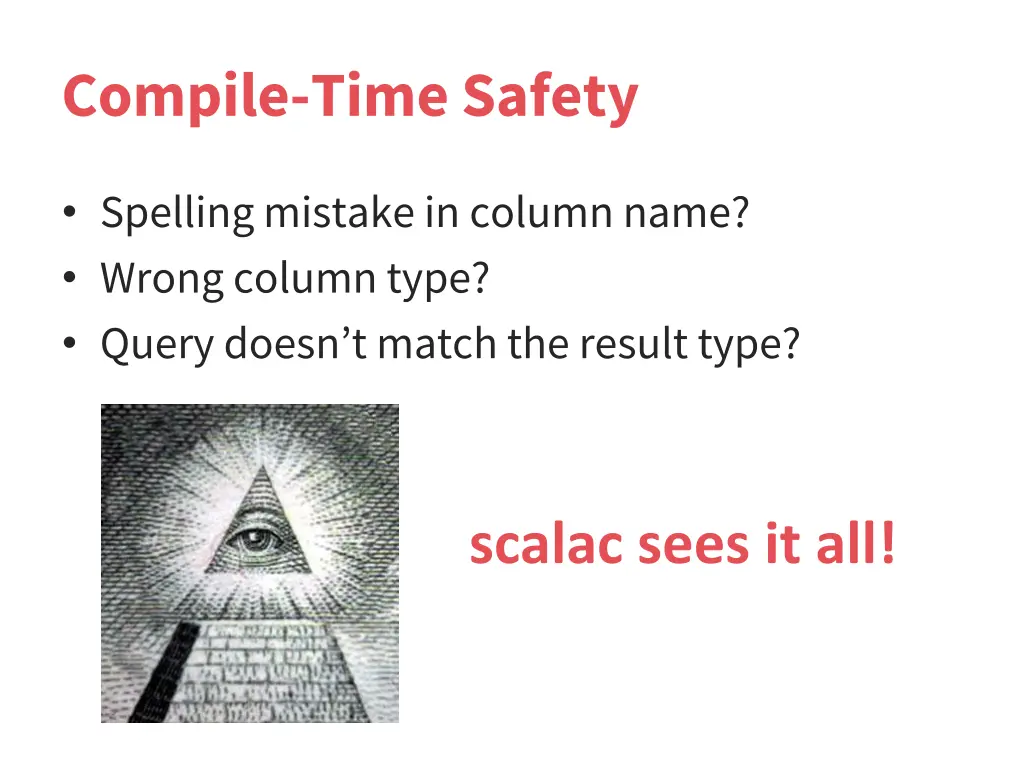 compile time safety