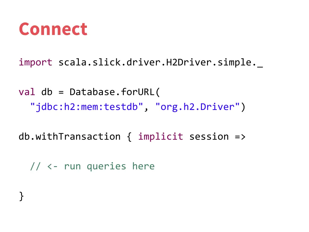 connect