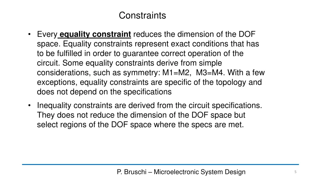 constraints 1