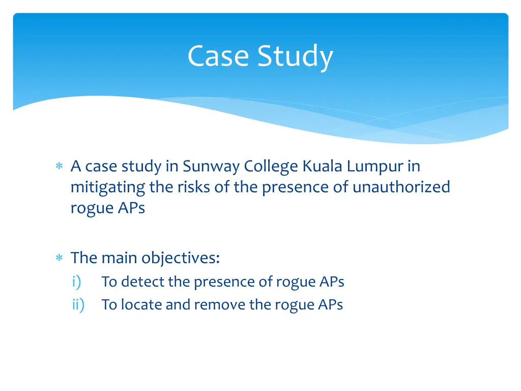 case study