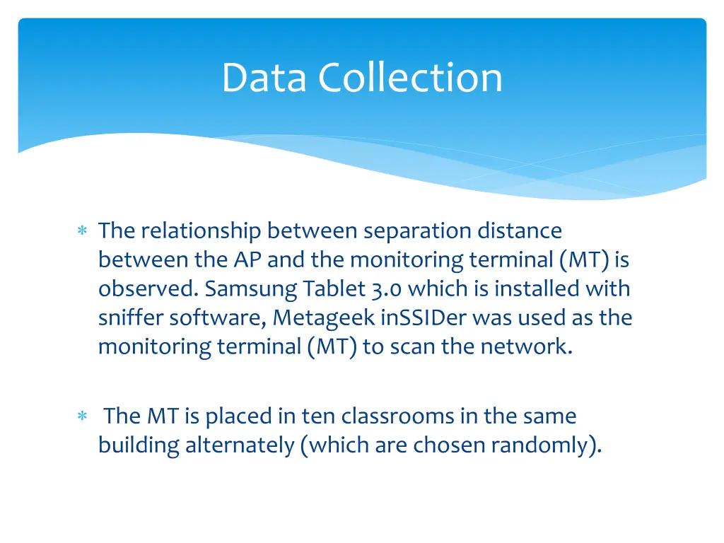 data collection