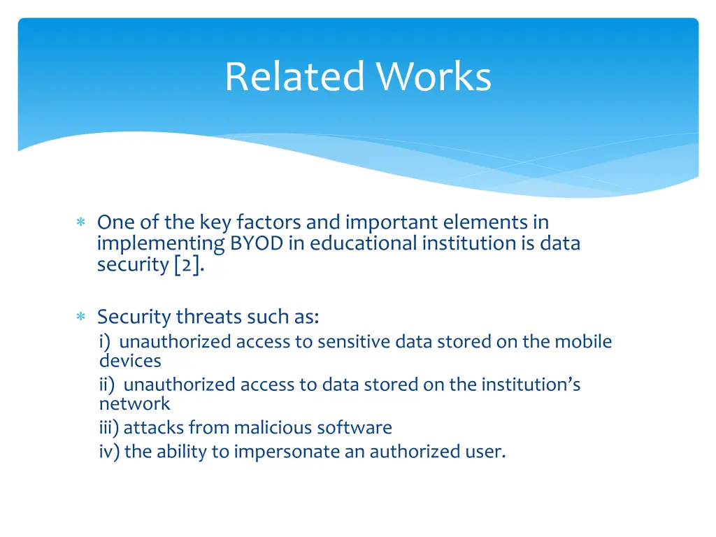 related works