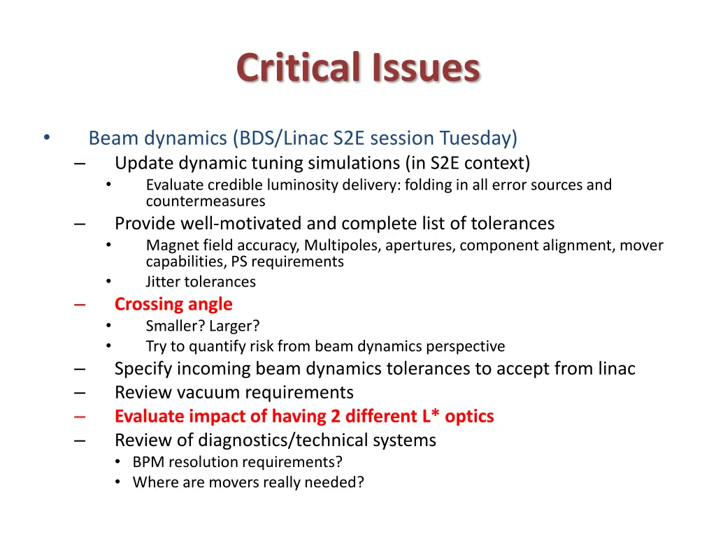 critical issues 1