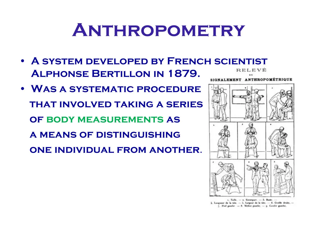 anthropometry