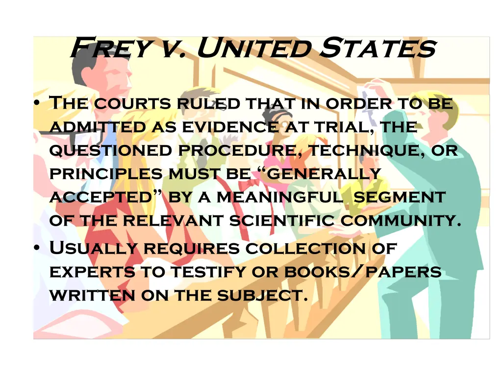 frey v united states