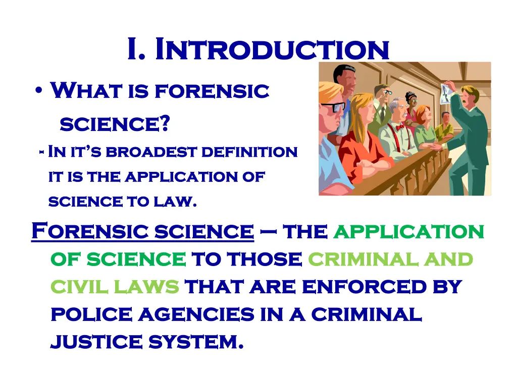 i introduction i introduction what is forensic