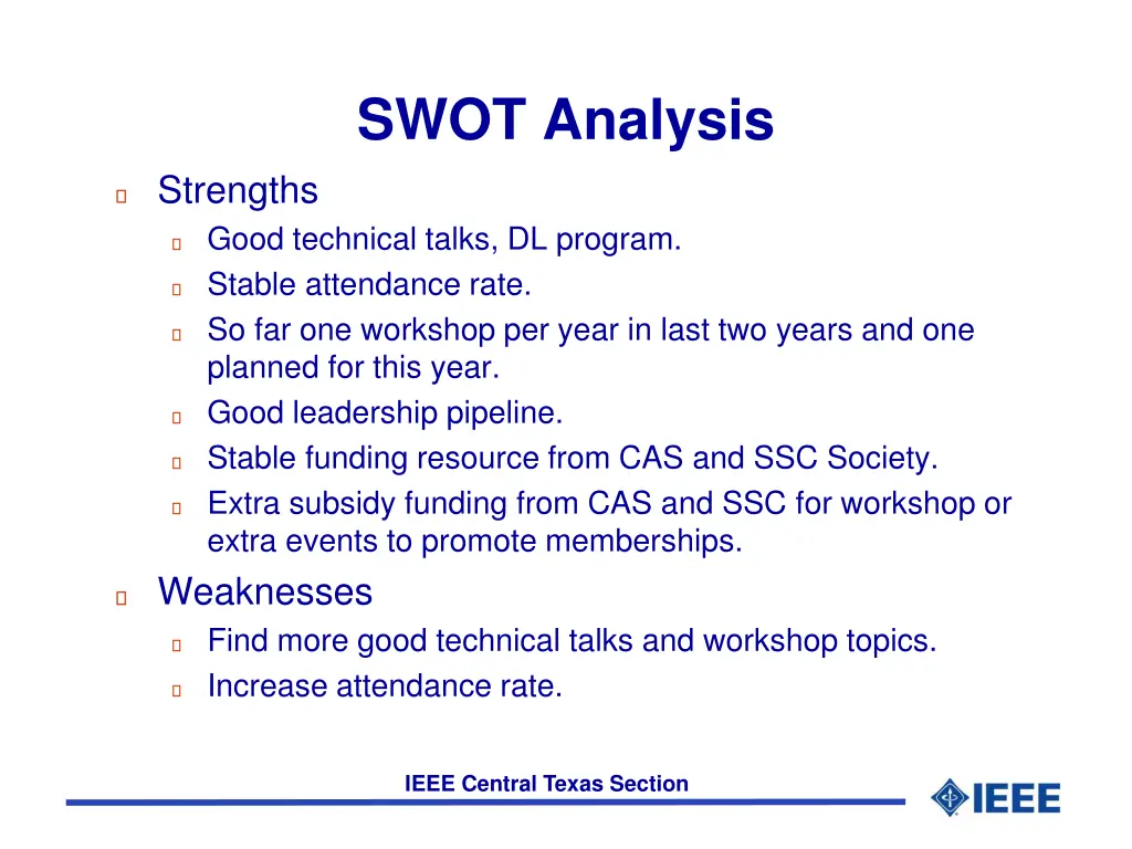 swot analysis