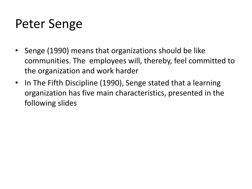 peter senge