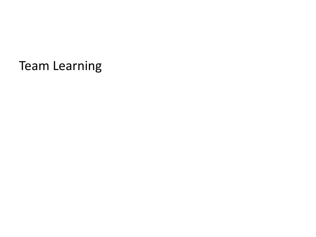 team learning