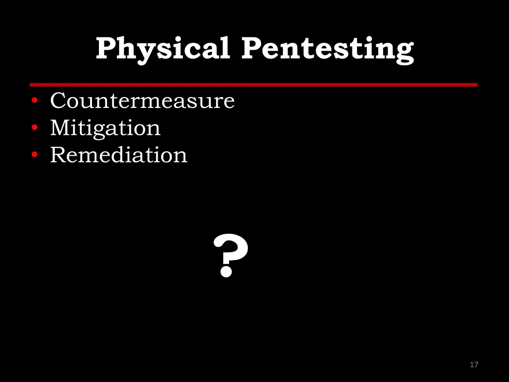 physical pentesting 1