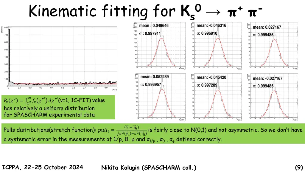 kinematic fitting for s0