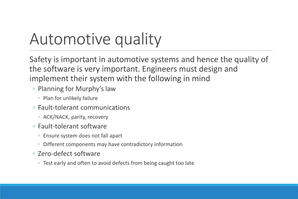 automotive quality