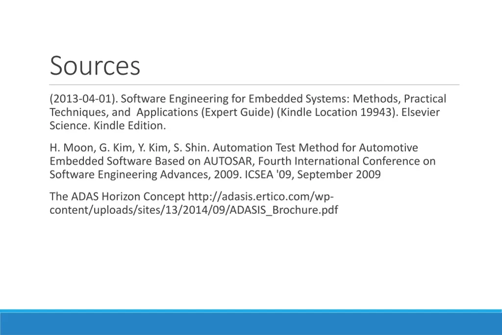 sources