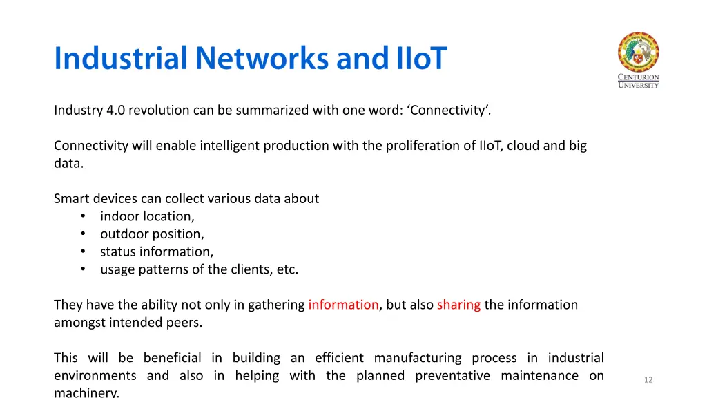 industry 4 0 revolution can be summarized with