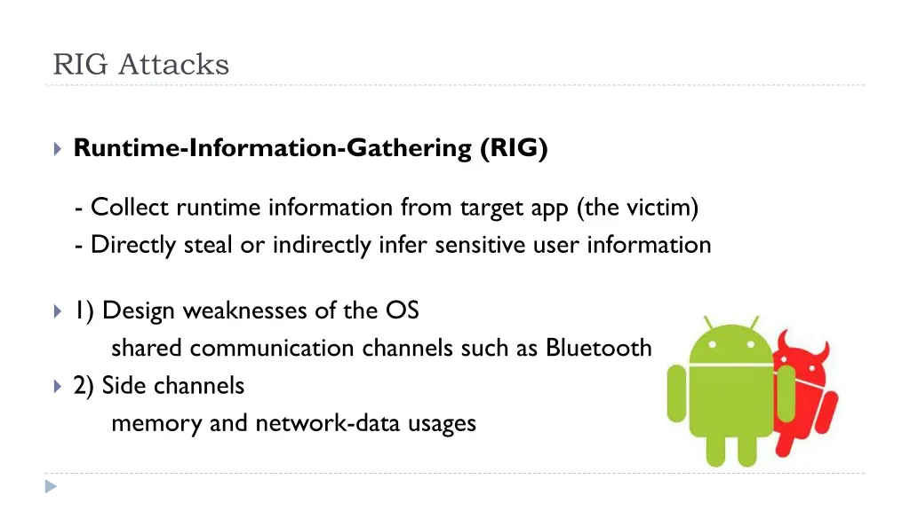 rig attacks