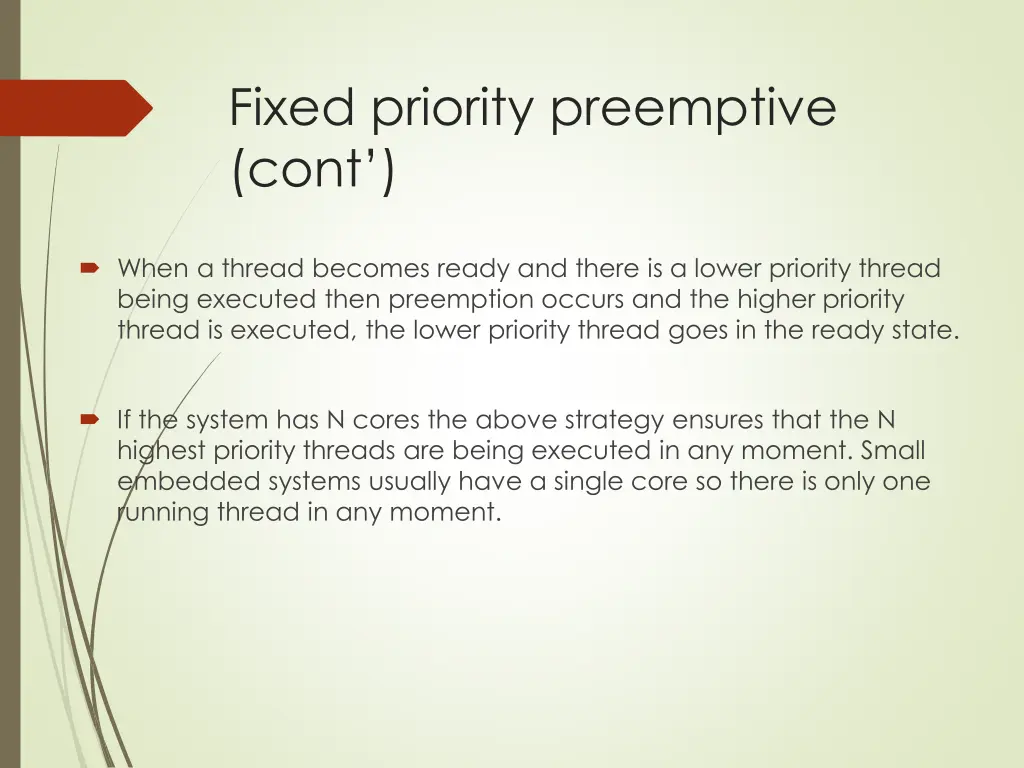 fixed priority preemptive cont 1