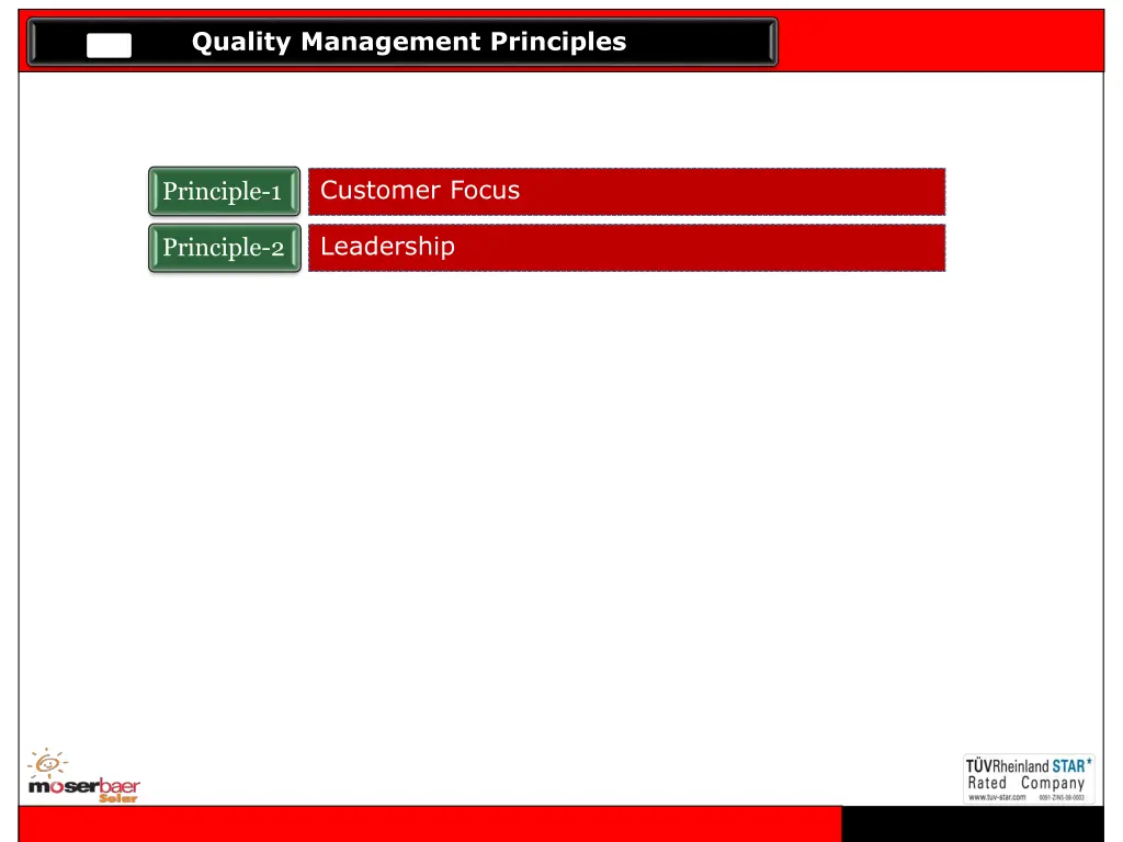 quality management principles 1