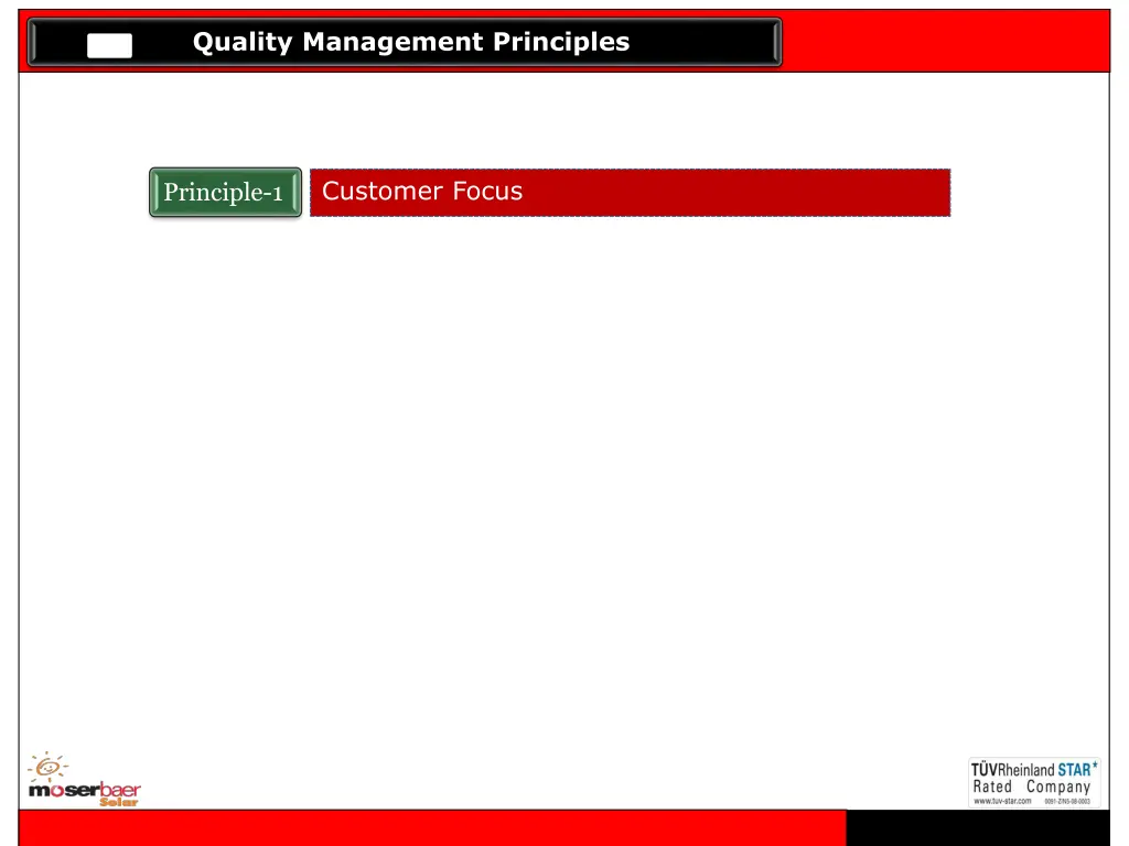 quality management principles