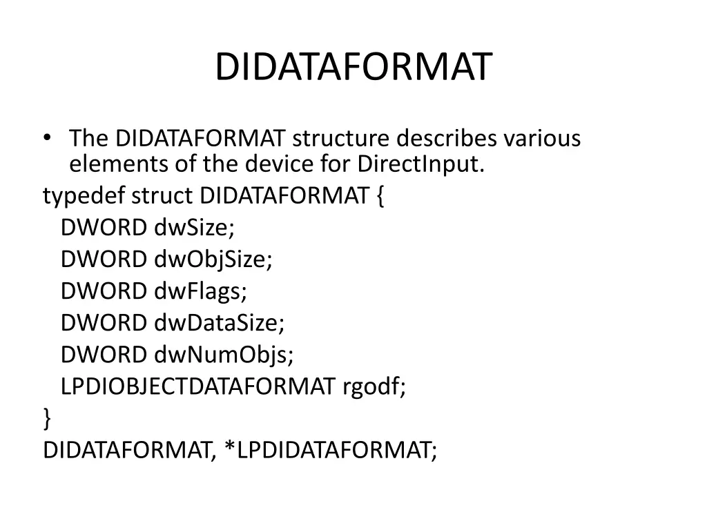 didataformat