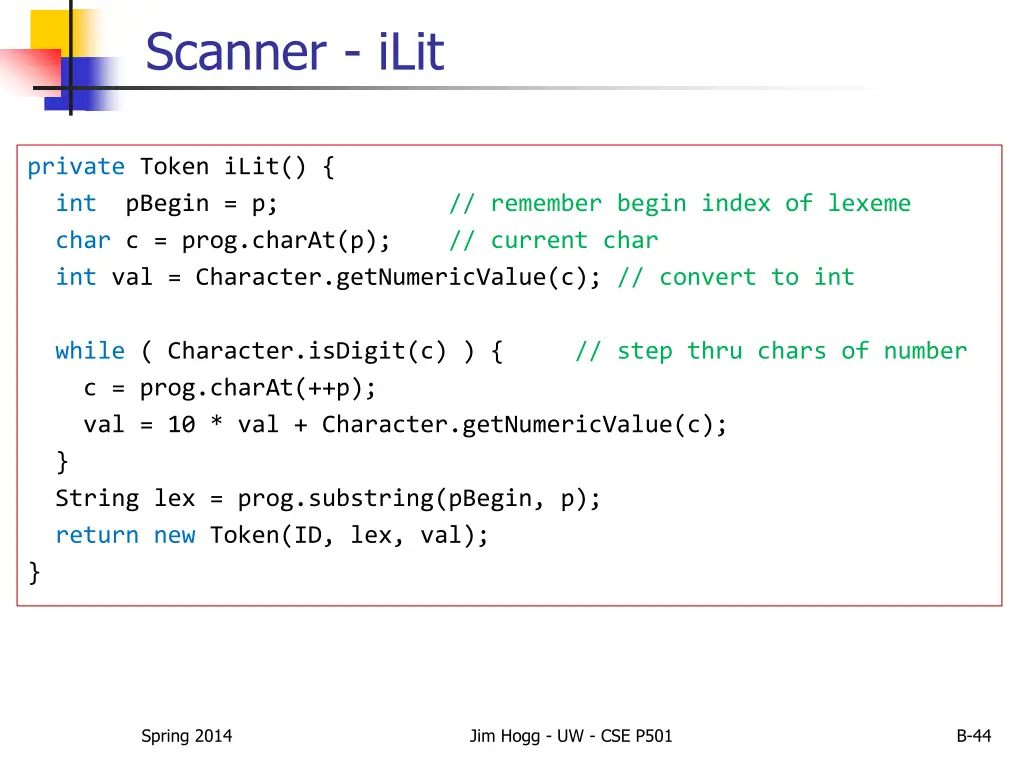 scanner ilit