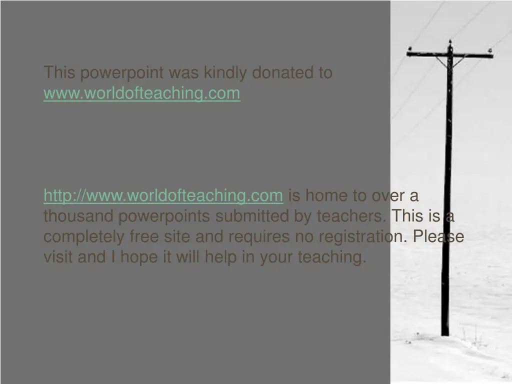 this powerpoint was kindly donated