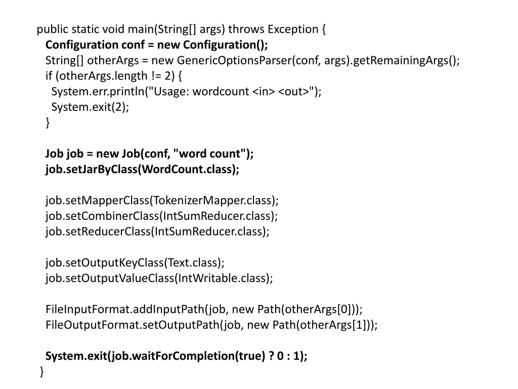 public static void main string args throws 1