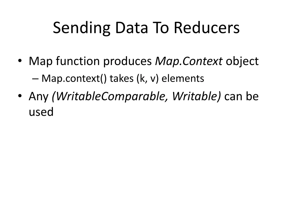sending data to reducers