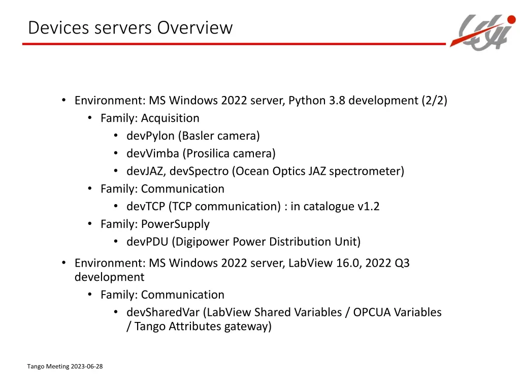 devices servers overview 1