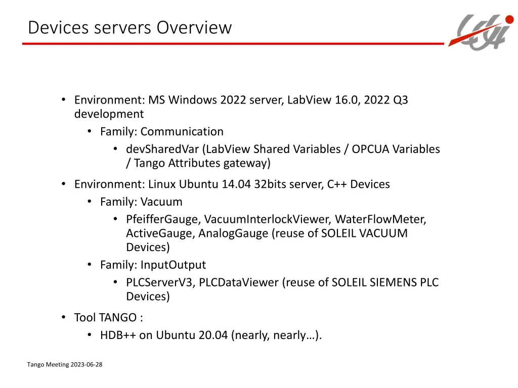 devices servers overview 2