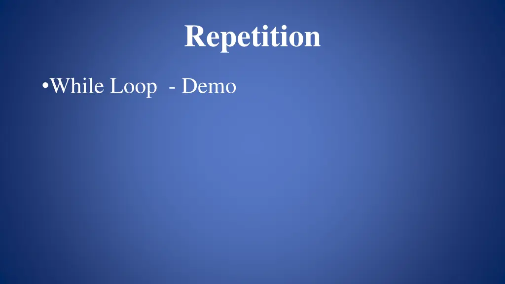 repetition 6