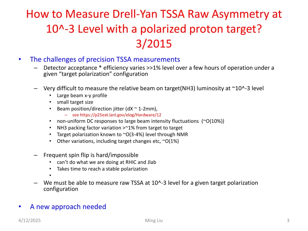 how to measure drell yan tssa raw asymmetry