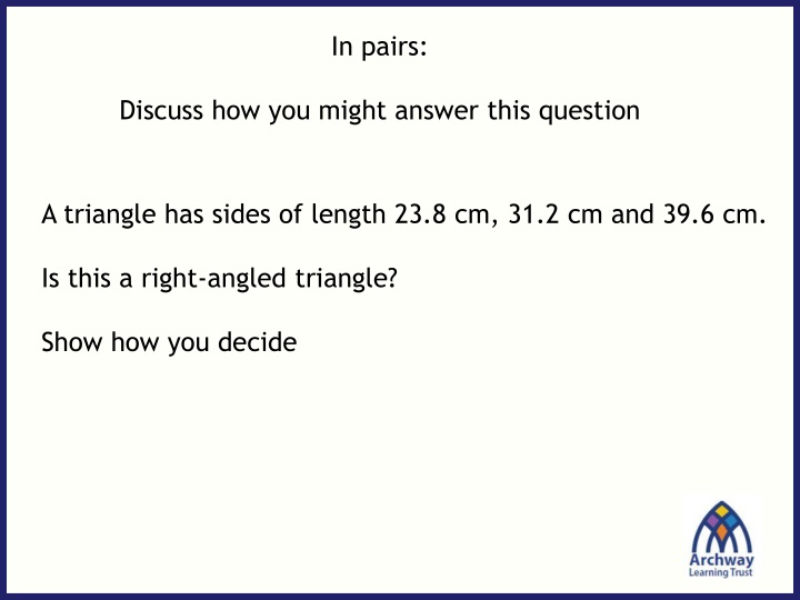 in pairs