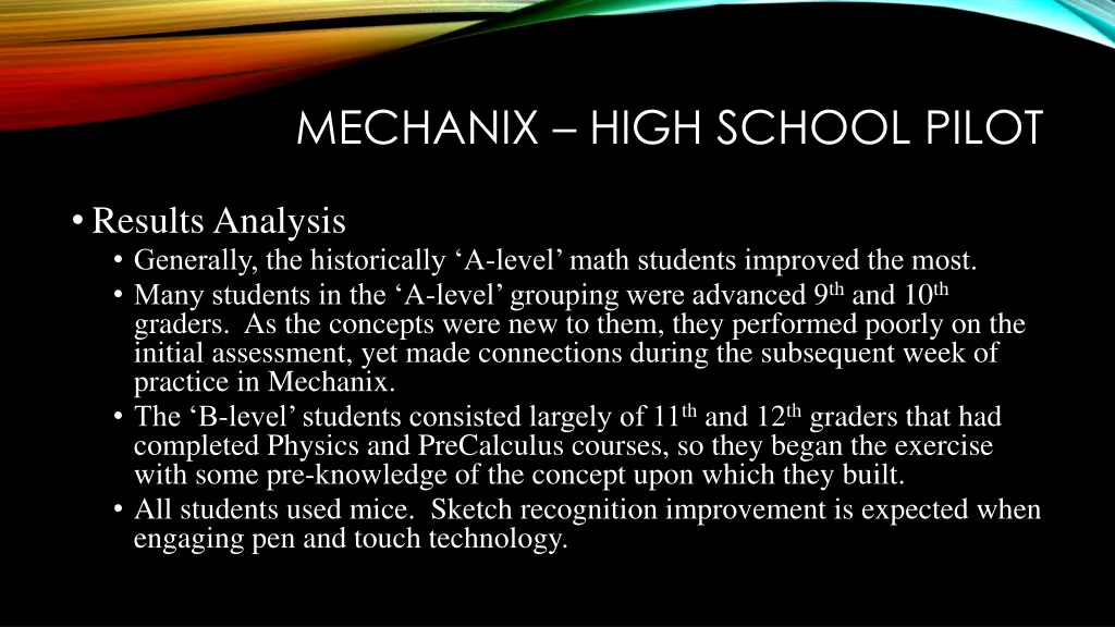mechanix high school pilot 11