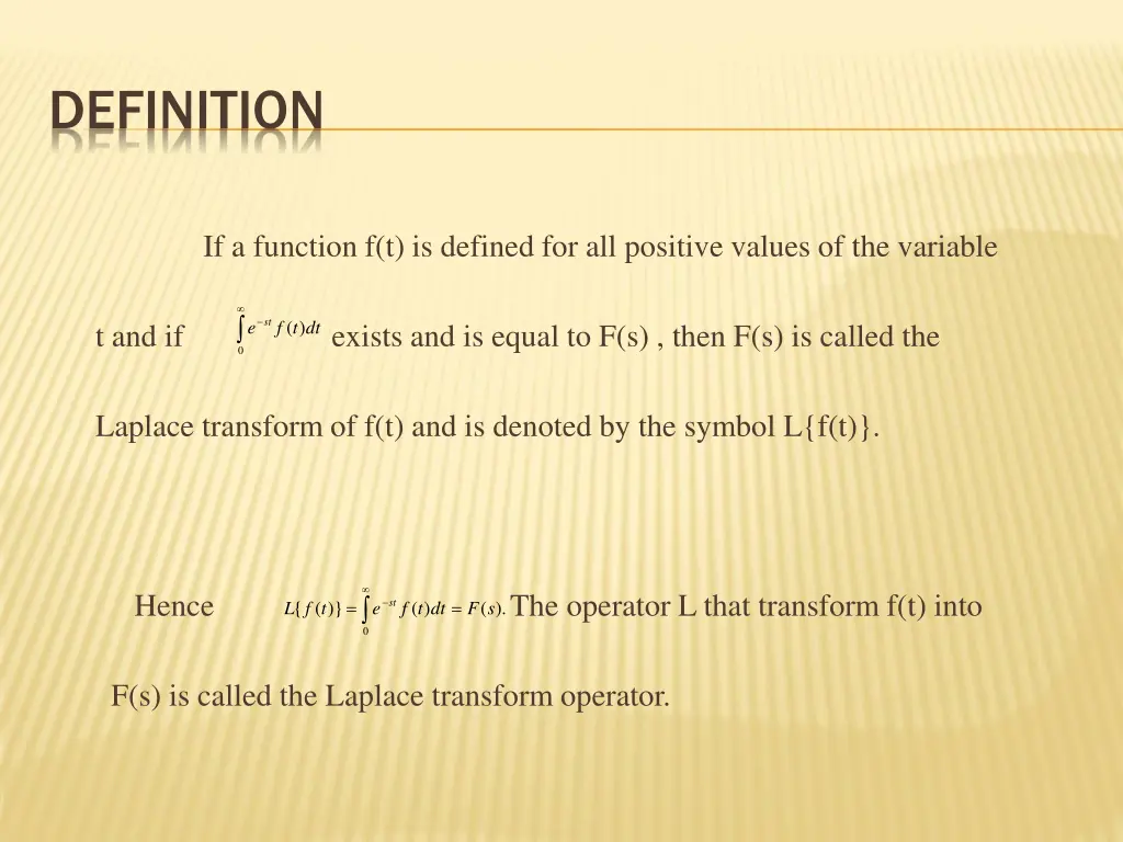 definition