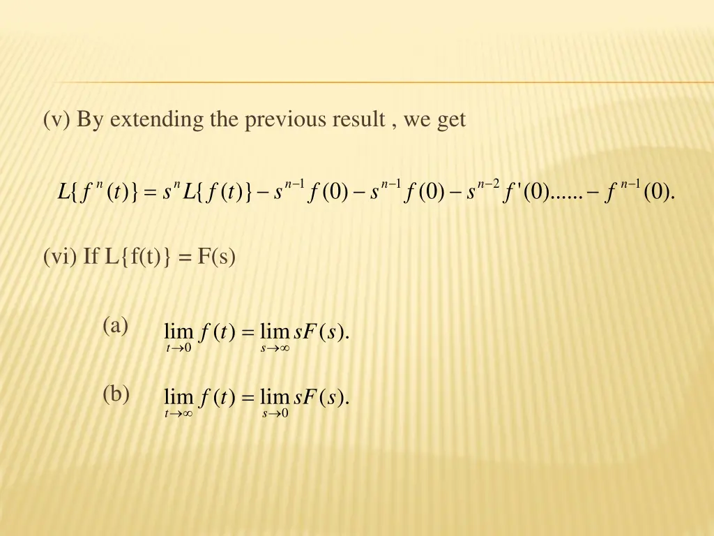 v by extending the previous result we get