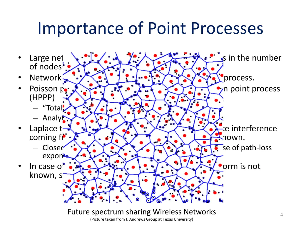 importance of point processes