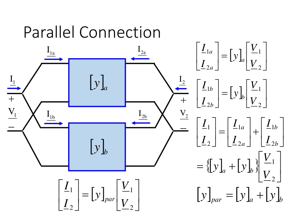 parallel connection i