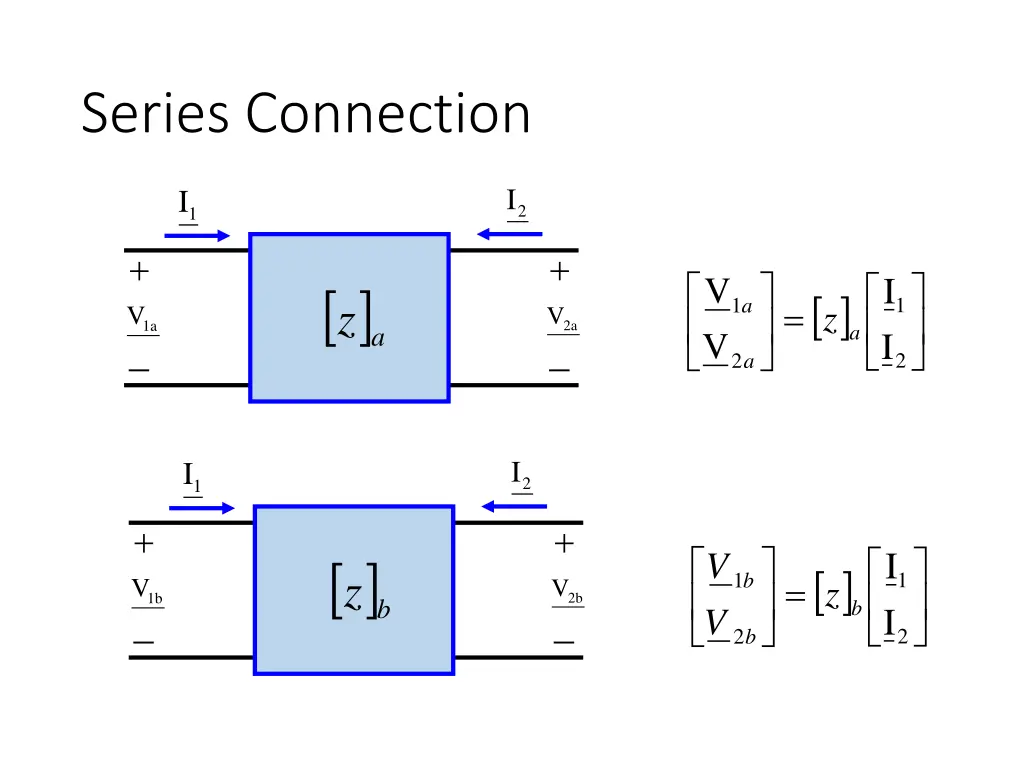 series connection