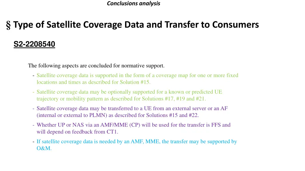 conclusions analysis 15