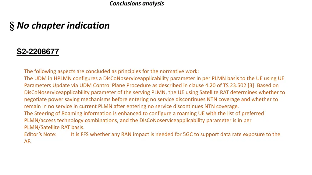 conclusions analysis 19