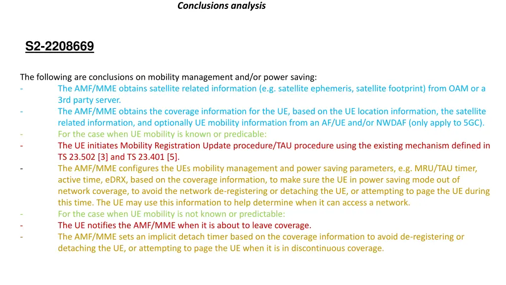 conclusions analysis 2