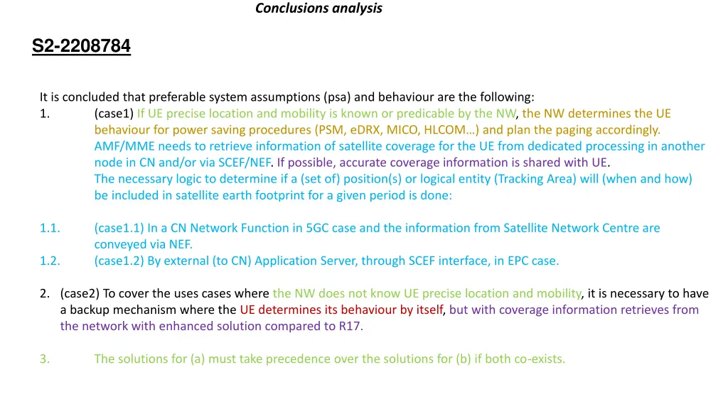 conclusions analysis 3