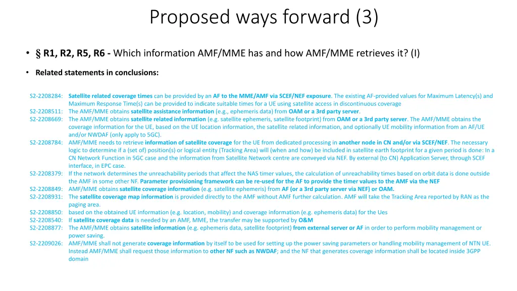 proposed ways forward 3